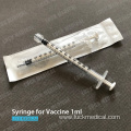 COVID Empty Syringe Vaccine 1ml